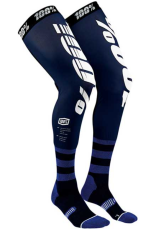 Motocross/Cycle Socks 100% REV NAVY/WHITE