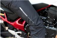 Textile pants Lindstrands Backafall Black - Short