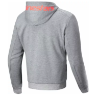 Motorcycle sweatshirt ALPINESTARS CHROME V2 GRY/RED