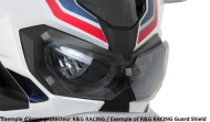 Стъклен протектор за фар R&G RACING Headlight Shield Translucent Honda NC750S 14-18