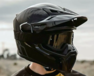 Vizier cască ICON AIRFLITE NEGRU LUCIOS