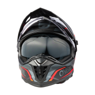 Каска O'NEAL A-SRS SPIKE BLACK/GRAY/RED