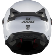 Отваряема каска AXXIS GHOSTFIGHTER SV A0 GLOSS WHITE