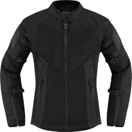 Women's textile motorcycle jacket ICON MESH AF STEALTH