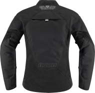 Women's textile motorcycle jacket ICON MESH AF STEALTH