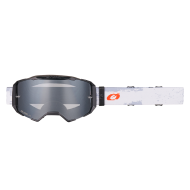 Motocross goggles O'NEAL B-22 PAINT WHITE/BLACK - SILVER MIRROR