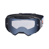 Motocross goggles O'NEAL B-22 PAINT WHITE/BLACK - SILVER MIRROR