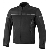 Textile motorcycle jacket MOTO ID STELVIO BLACK