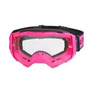 Motocross goggles O'NEAL B-22 CORE BLACK/PINK - CLEAR
