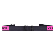 Motocross goggles O'NEAL B-22 CORE BLACK/PINK - CLEAR