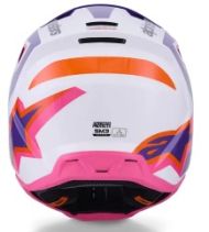 Κράνος Motocross ALPINESTARS SM3 ΘΕΡΜΟΚΡΑΣΙΑ ΛΕΥΚΟ/PU/ΡΟΖ