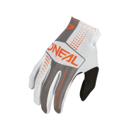 Motocross Gloves O'NEAL MATRIX SPLIT GRAY/ORANGE V.25