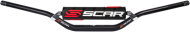 Handlebar SCAR HANDLEBAR X2 for KAWASAKI VILLO BLACK/WHITE