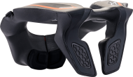 Guler de protectie pentru copii ALPINESTARS NECK SUPPORT NEGRU/PORTOCIAL