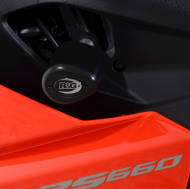 Краш тапи R&G RACING Aero Crash Protectors (Non-Drill Kit) - Black Aprilia RS660
