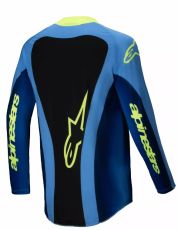 Мотокрос джърси Alpinestars TECHSTAR MELT YELLOW/BLUE