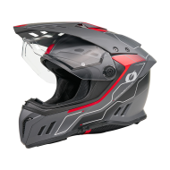 Ендуро каска O'NEAL SIERRA RS ECHO BLACK/RED V.26