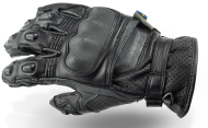 Motorcycle gloves Lindstrands Holen Black