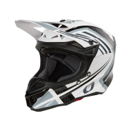 Κράνος Motocross 5SERIES POLYACRYLITE SPIKE ΛΕΥΚΟ/ΜΑΥΡΟ V.25