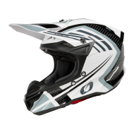 Κράνος Motocross 5SERIES POLYACRYLITE SPIKE ΛΕΥΚΟ/ΜΑΥΡΟ V.25