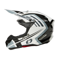 Κράνος Motocross 5SERIES POLYACRYLITE SPIKE ΛΕΥΚΟ/ΜΑΥΡΟ V.25