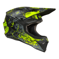 Каска O'NEAL 1SERIES VIBRANT BLACK/NEON YELLOW V.26