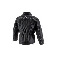 CHILDREN'S textile motorcycle jacket ADRENALINE KID 2.0 BLACK