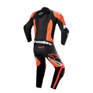ALPINESTARS Echipament piele Missile Ward 1 buc Negru/Roșu fluo