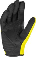 TEXTILE MOTORCYCLE GLOVES SPIDI CTS-1 BLACK/NEON YELLOW