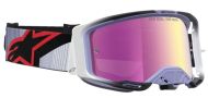 Мотокрос очила ALPINESTARS VISION 8 MAVEN LAV BLACK MIRROR-PINK