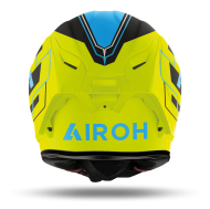 CASTĂ AIROH GP550 S CHALLENGE ALBASTRU/GALBEN MAT