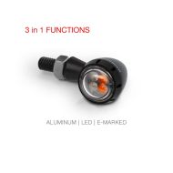 LED мото мигачи BARRACUDA S-LED 3 B-LUX BLUE
