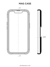 Калъф за телефон QUAD LOCK MAG Phone Case Samsung Galaxy S22