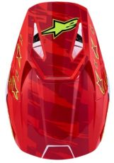 Детска мотокрос каска ALPINESTARS SM3 FALCON RED/WHT/BLU