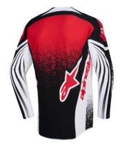 Мотокрос джърси Alpinestars TECHSTAR NOMUR BLACK/WHITE/RED