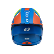Motocross Helmet O'NEAL 3SERIES SOLID BLUE/NEON
