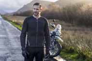 Summer motorcycle jacket KNOX URBANE PRO® MOVE BLACK