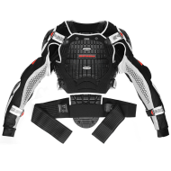 Protective armor SPIDI WARRIOR BLACK/WHITE