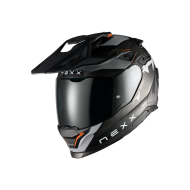 Adventure helmet NEXX Y.TRAVL PRIMAL BLACK GREY MATT