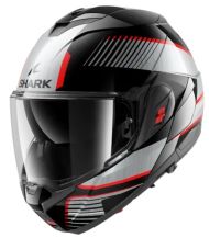 Modular helmet SHARK OXO SIKTER Chrom Silver