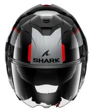 Modular helmet SHARK OXO SIKTER Chrom Silver