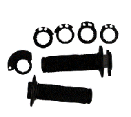 Мотокрос ръкохватки PROGRIP 708 Lock-On Locking BLACK