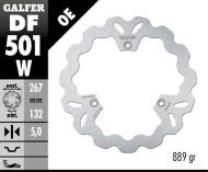 Заден спирачен диск Galfer WAVE FIXED 267x5mm DF501W