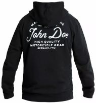 Moto sweatshirt JOHN DOE JD LETTERING BK
