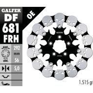 Floating rear brake disc Galfer WAVE SKULL DESIGN FLOATING 292x5mm DF681FRH