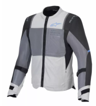 Textile motorcycle jacket ALPINESTARS ST-2 AIR GY/BK