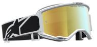 Мотокрос очила ALPINESTARS VISION 5 RORA BLK WHITE MIR MIRROR-GOLD