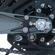 R&G RACING Offset Cotton Reels Stand Adapters Black KTM RC 390 17-21 / 125 17-21 / Duke 125 17-23