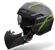 Scooter helmet AIROH J110 Slim Yellow Matt