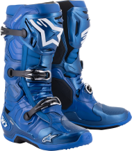 Μπότες μοτοκρός ALPINESTARS TECH 10 ΜΠΛΕ/ΜΑΥΡΟ